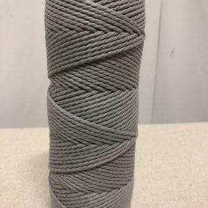 corde coton gris
