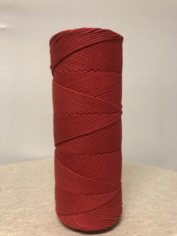 corde coton rouge